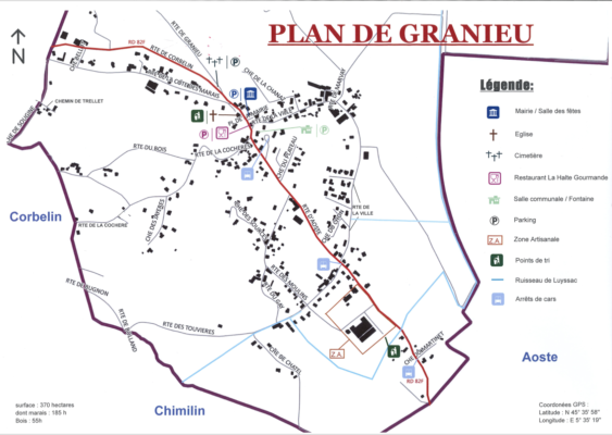 Séjourner Mairie de Granieu